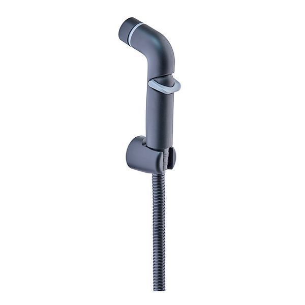 Набір для гігієнічного душу Mixxus Bidet SET-001 Black (шланг 1,2м) (LE2774) LE2774 фото