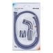 Набір для гігієнічного душу Mixxus Bidet SET-001 Black (шланг 1,2м) (LE2774) LE2774 фото 3